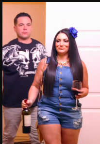 Jersey Shore Family Vacation Deena Nicole Cortese Denim Romper
