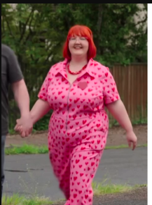 Stacey Solomon's Renovation Rescue Pink Heart Jumpsuit
