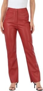 Days Of Our Lives 2024 Elia Cantu red leather pant