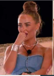 Love Island UK Nicole Samuel Denim Jumpsuit