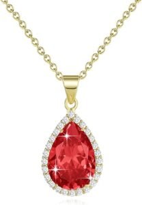 rihanna red hottest crimson necklace