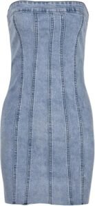 Blake Lively's denim embellished mini dress