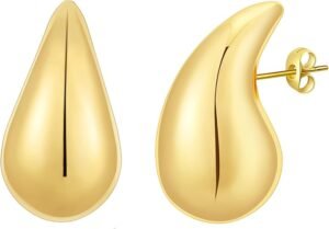 The Bachelorette Jenn Tran Gold Earrings