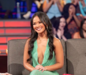 The Bachelorette Jenn Tran green sequin dress