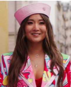 emily In Paris S04 Mindy Chen Pink Hat