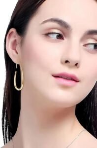 The Substance 2024 Margaret Qualley Hoop Earrings