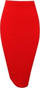Access Hollywood Kit Hoover Red Skirt