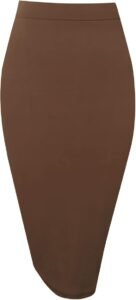 Deceitful Love Monica Guerritore brown Skirt