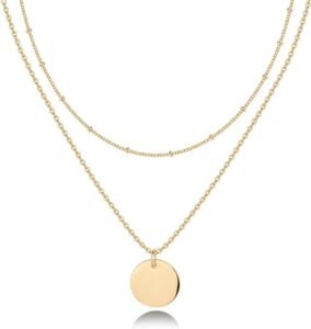 Love is Blind Taylor Krause Gold Coin Necklace