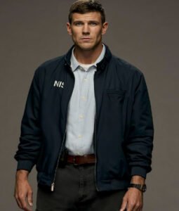 NCIS Origins Austin Stowell Blue Jacket