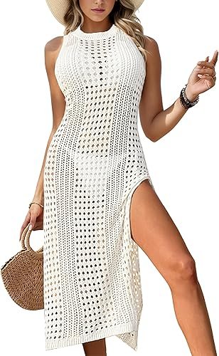 Access Hollywood Anna Camp white Crochet Dress