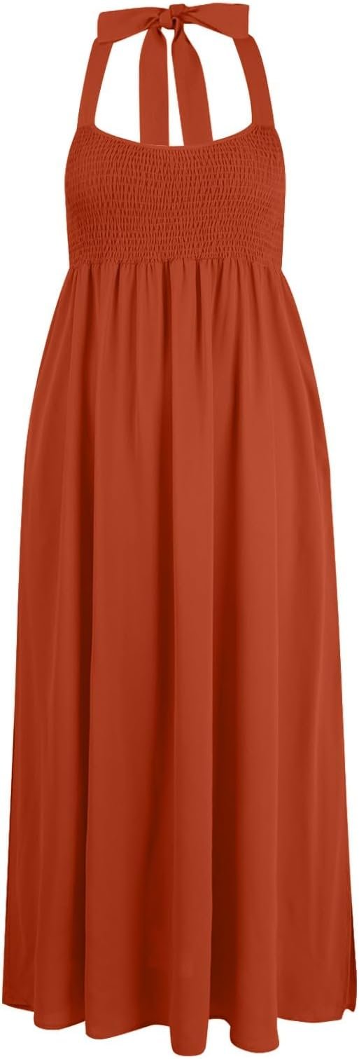 General Hospital Kristina& Corinthos-Davis red beach dress