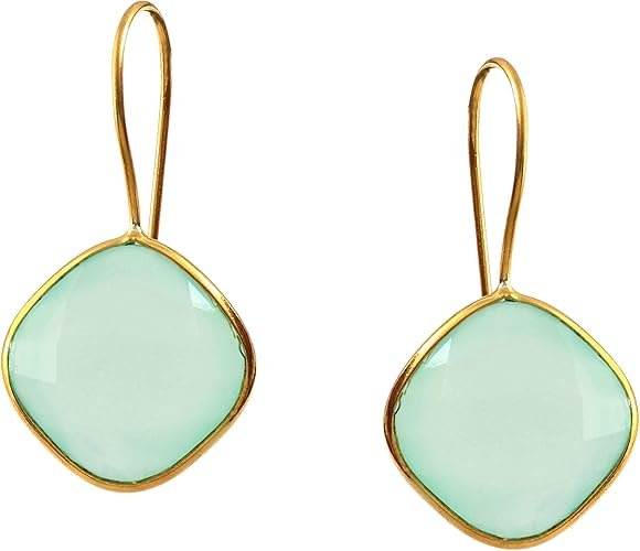 General Hospital Maura West Green Earrings