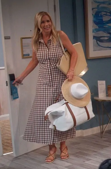 Leanne Morgan check dress