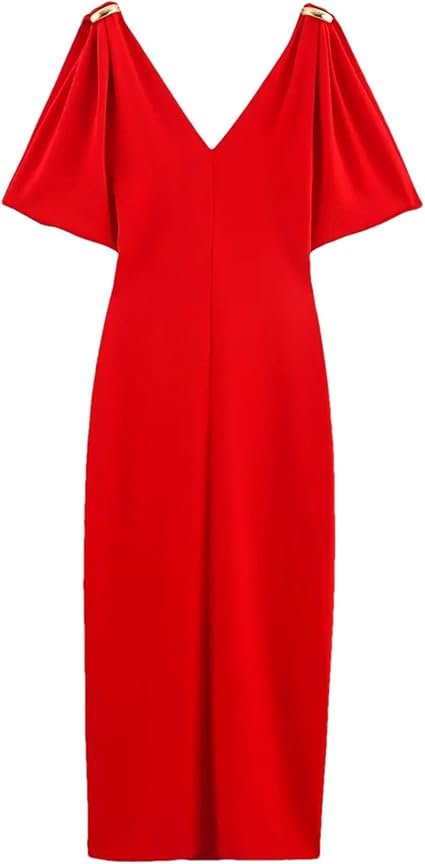 The Bold and the Beautiful Brooke Logan Red Dress