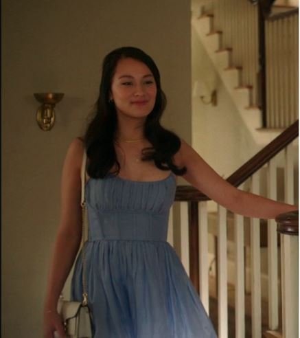 The Summer I Turned Pretty Lola Tung Blue Mini Dress