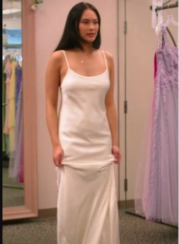 The Summer I Turned Pretty Lola Tung Silk Wedding Dress