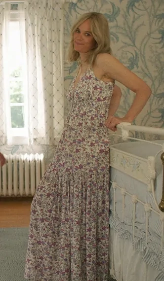 The Summer I Turned Pretty Rachel Blanchard floral maxi dress