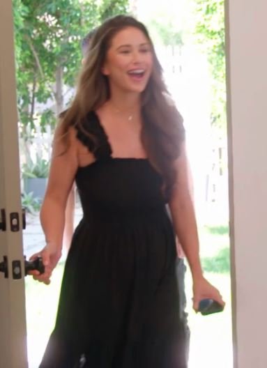 The Valley Nia Sanchez Black dress