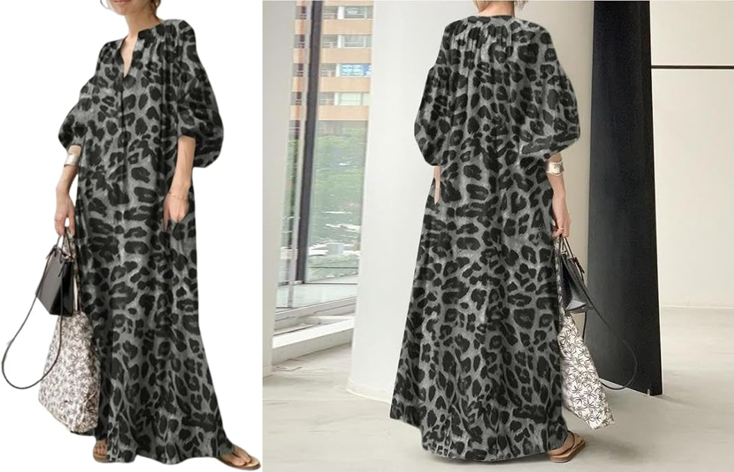 The Young and the Restless Sharon Newman leopard Print Dress