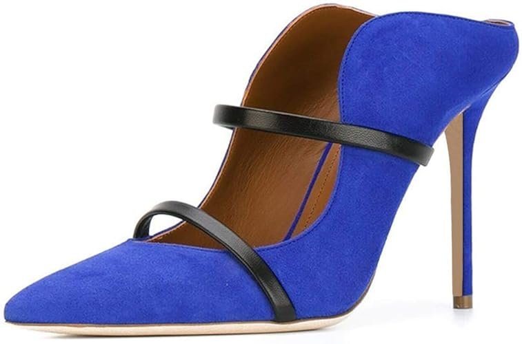 And Just Like That Sarah Jessica Parker Blue Double Strap Sandal