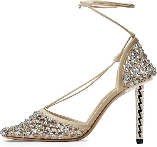 And Just Like That Sarah Jessica Parker embellished sandals