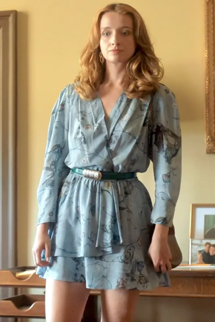 My Oxford Year Cecilia Knowles Blue Butterfly Dress