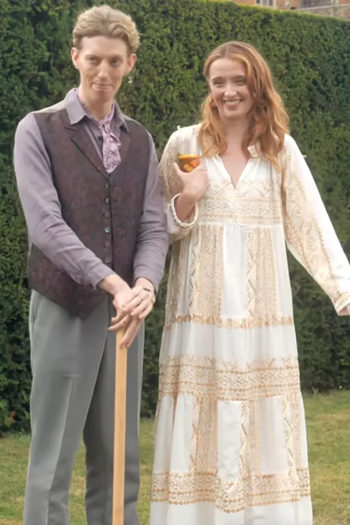 My Oxford Year Cecilia Knowles Embroidered Long Dress