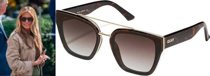 Melania Trump Texas Sunglasses