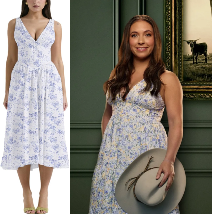 The McBee Dynasty Alli Ventresca Floral Dress