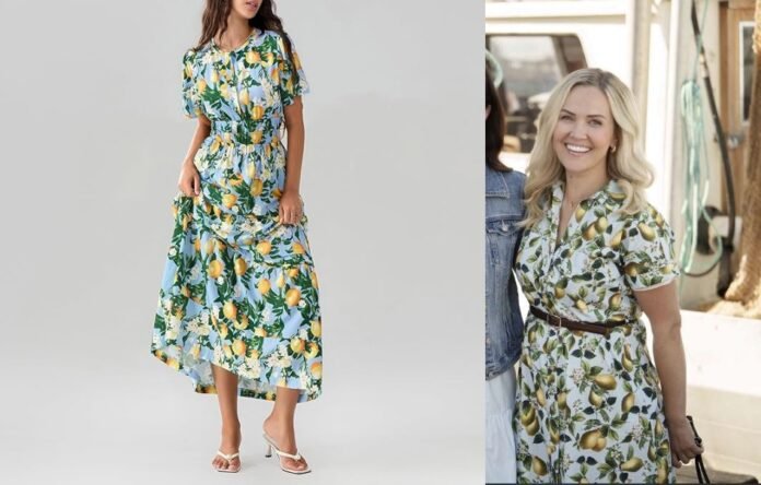 catch of the day michael rady fruit dress
