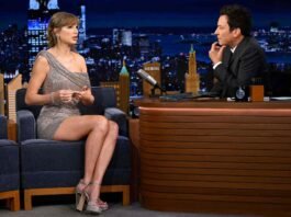 Where to Get The Tonight Show Starring Jimmy Taylor Swift Dress